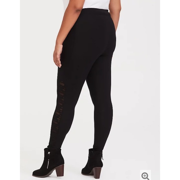 NWT TORRID Mesh Underlay Premium Legging - Picture 5 of 8